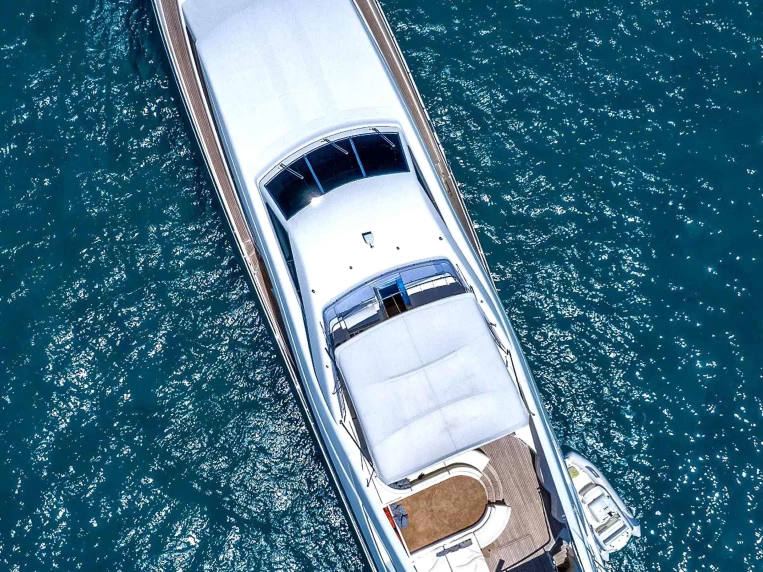 Hire Luxury Yacht with or without skipper Ferretti Ibiza Town