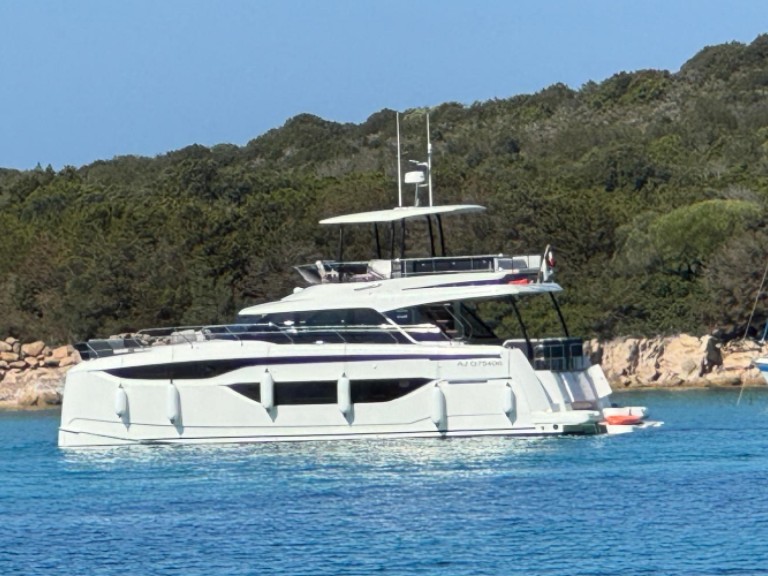 2 PRESTIGE M48 charter bareboat or skippered in  Ajaccio