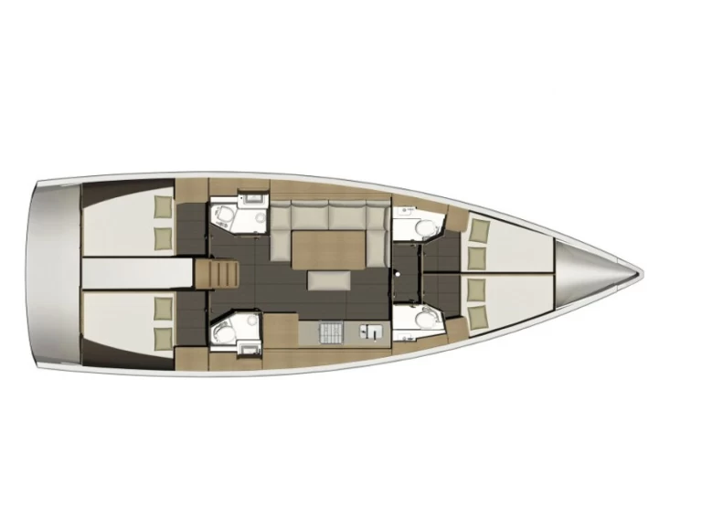 Yacht charter Marmaris - Dufour Dufour 460 Grand Large on SamBoat