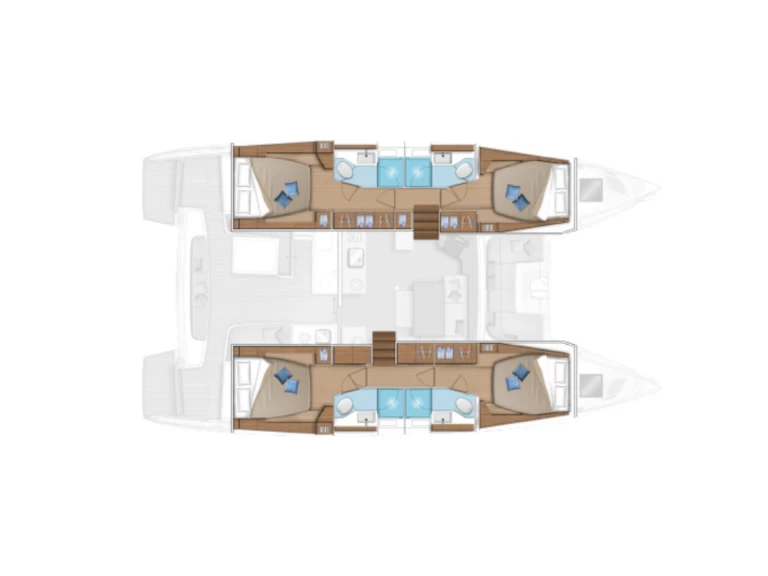 Yacht charter Porto Cheli - Lagoon Lagoon 46 on SamBoat