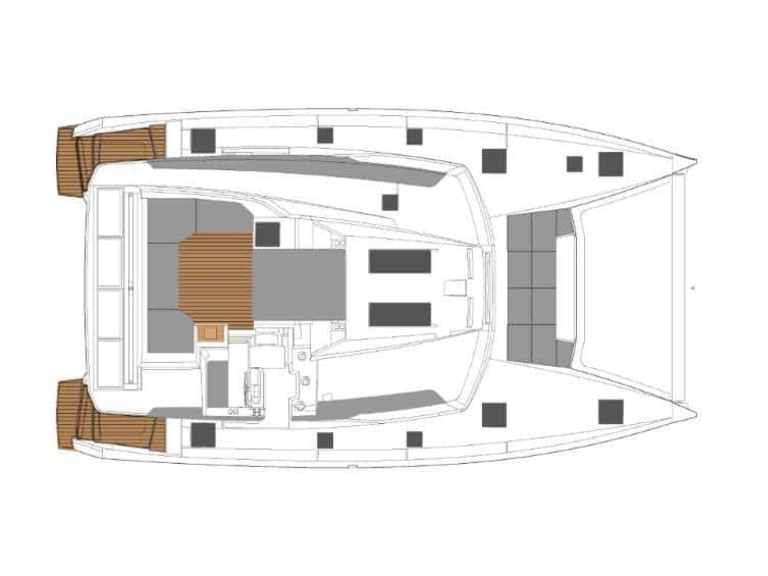 Catamaran hire in Palma de Mallorca - Fountaine Pajot Elba 45