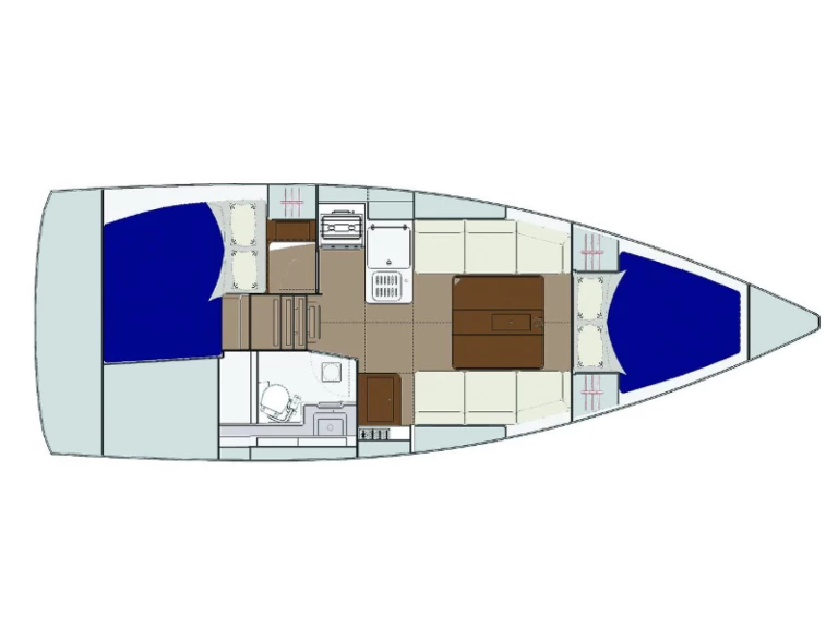 Sailboat hire in Yerseke - Dufour Dufour 310 Grand Large