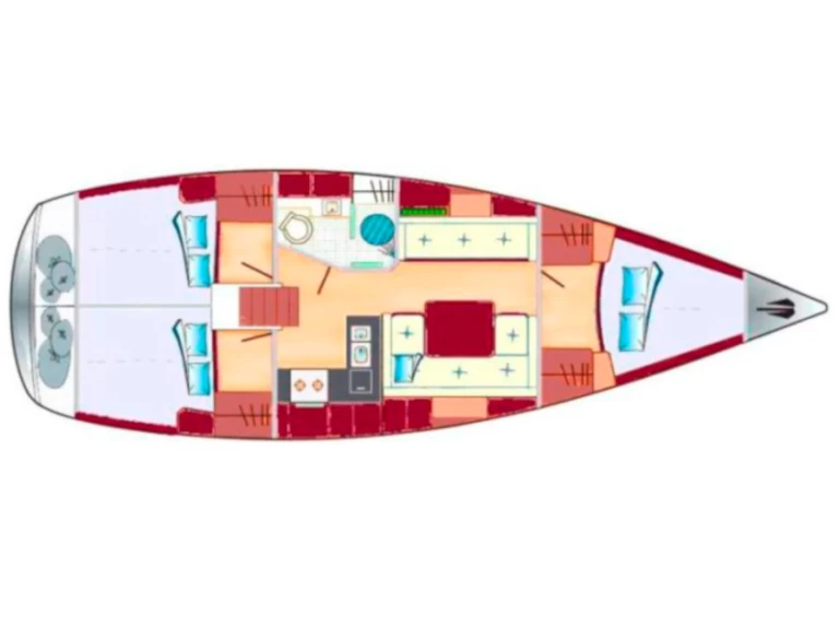 Sailboat to hire Altefähr at the best price
