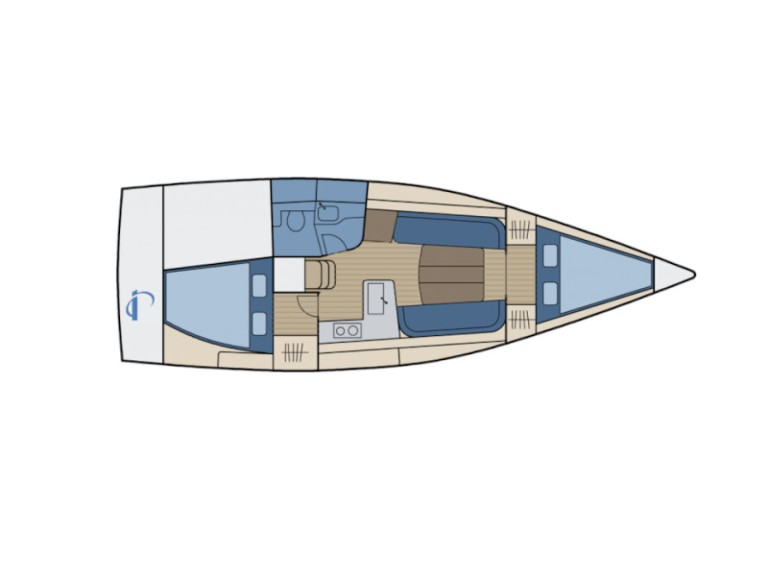 Hire a Dehler Dehler 34 Altefähr