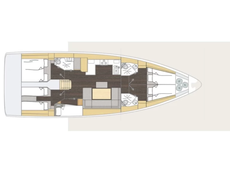 Yacht charter Novi Vinodolski - Bavaria Bavaria C46 on SamBoat