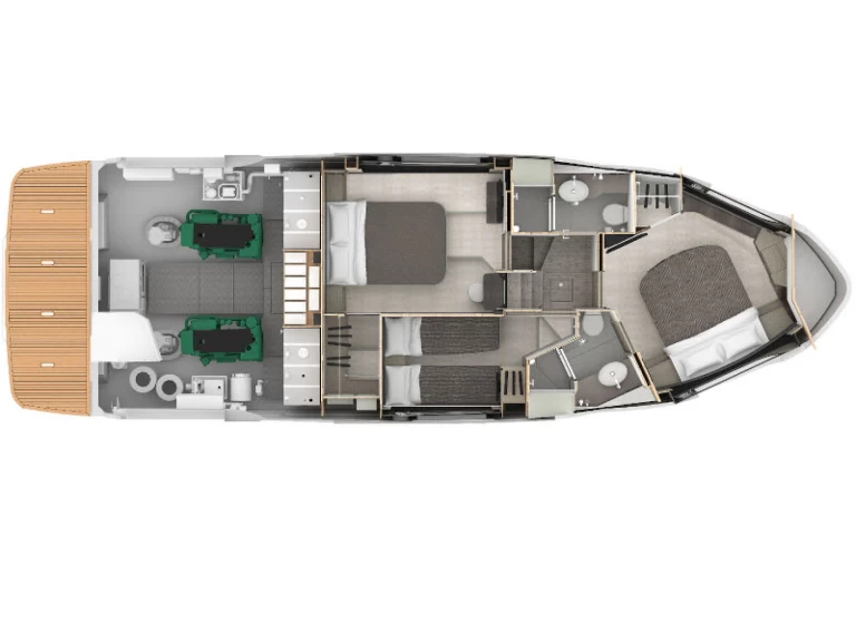 Yacht charter Rogoznica - Absolute Absolute 47 Fly on SamBoat