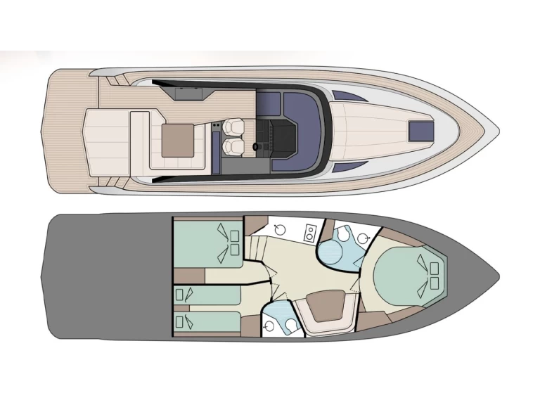 Motorboat hire in Sukošan - Focus Focus Power 44