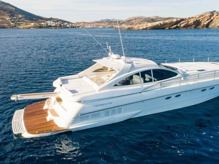 Motorboat hire in Órmos Bay - Pershing Pershing 54 Open