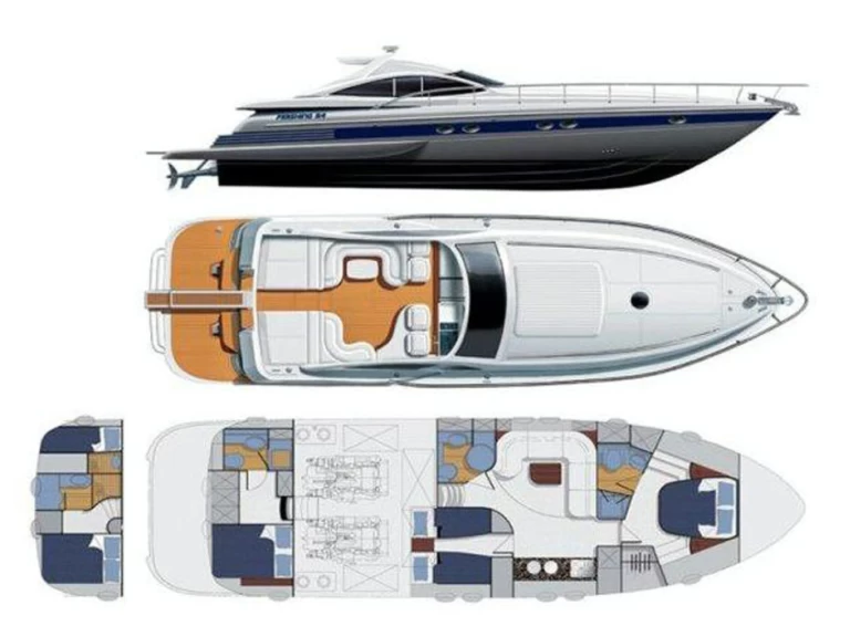 Charter a Pershing Pershing 54 Open in Órmos Bay on Samboat