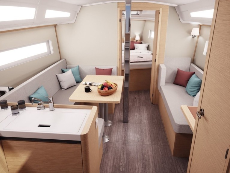 Hire Sailboat Jeanneau with a boat licence