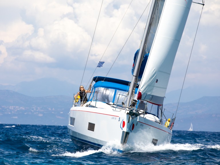 Bénéteau Oceanis 46 charter bareboat or skippered in  Piraeus