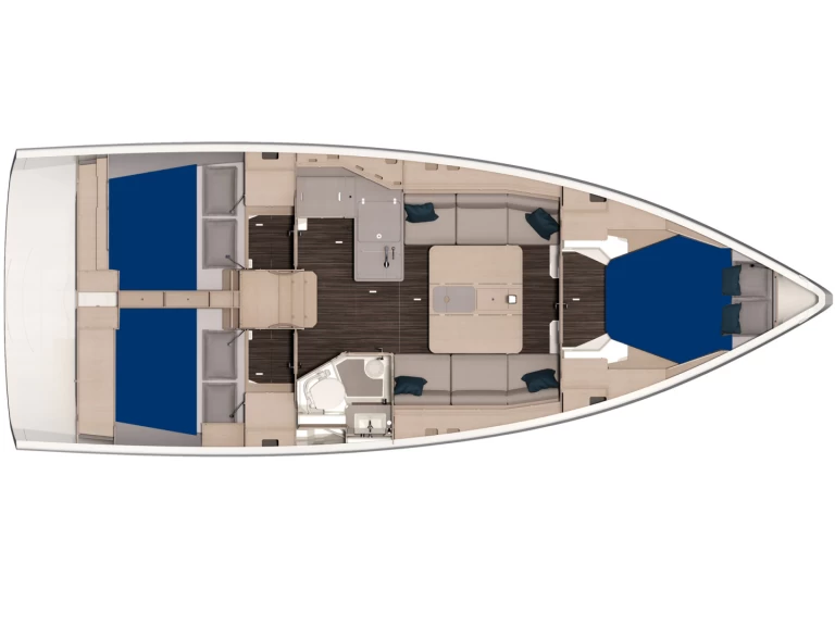 Sailboat to hire Lefkáda at the best price