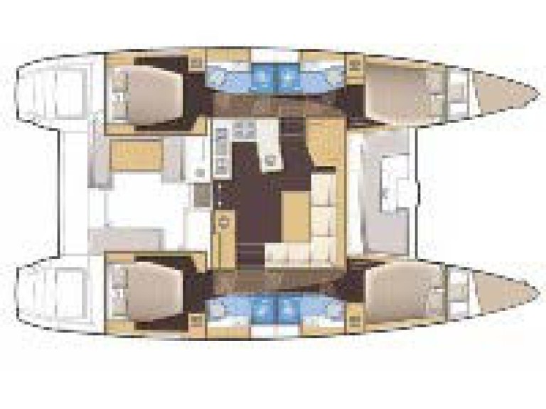 Hire Catamaran with or without skipper Lagoon Alimos