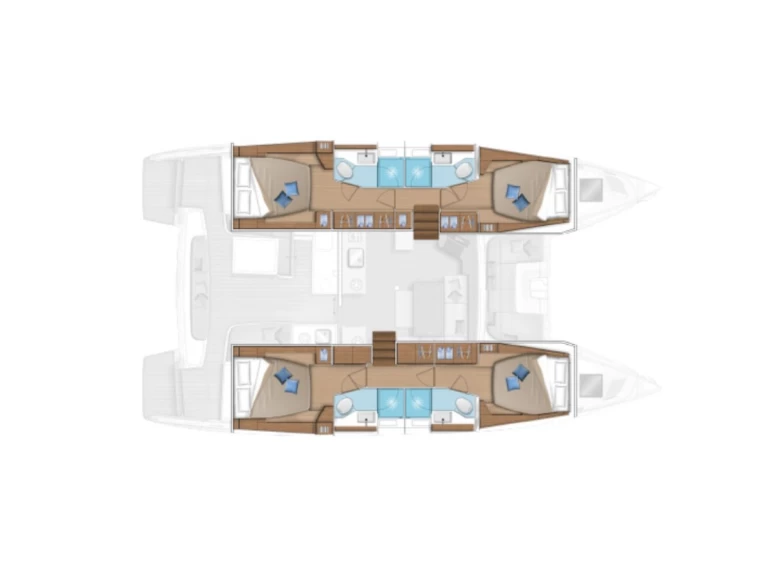 Yacht charter Alimos - Lagoon Lagoon 46 on SamBoat