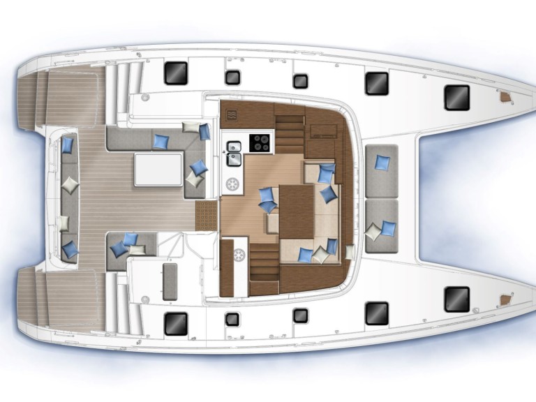 Charter a Lagoon Lagoon 40 in La Spezia on Samboat