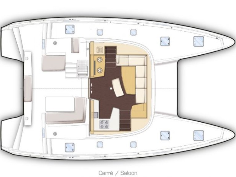 Charter a Lagoon Lagoon 42 in La Spezia on Samboat