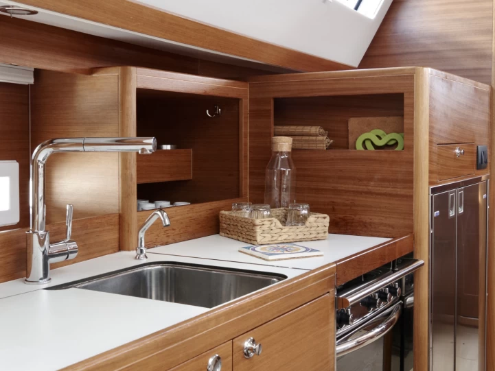 Elan Impression 45.1 charter bareboat or skippered in  Cannigione