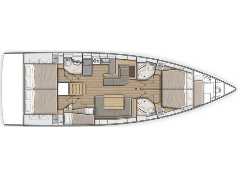 Yacht charter Castellammare di Stabia - Bénéteau Oceanis 51.1 on SamBoat
