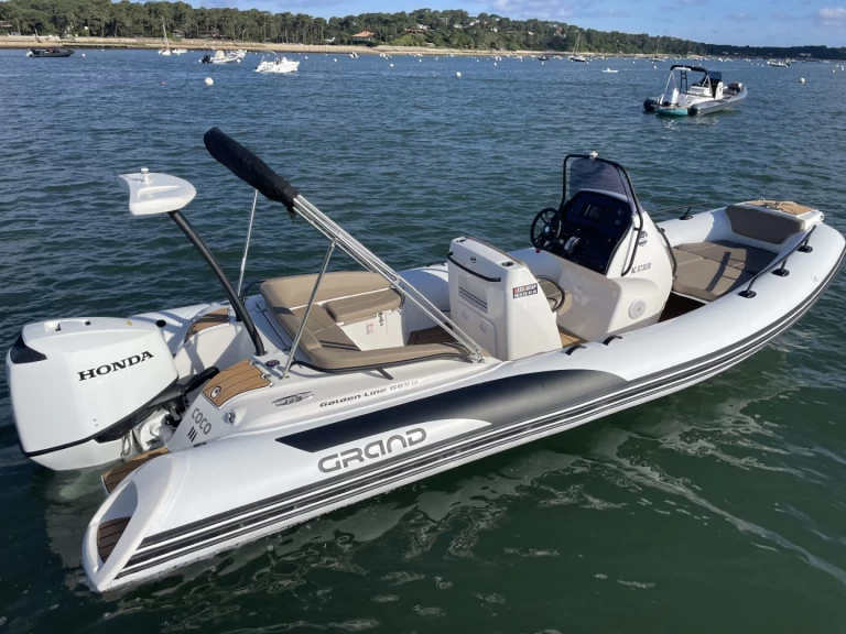 Hire RIB Grand Boats with a boat licence