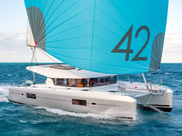 Lagoon Lagoon 42 charter bareboat or skippered in  Propriano