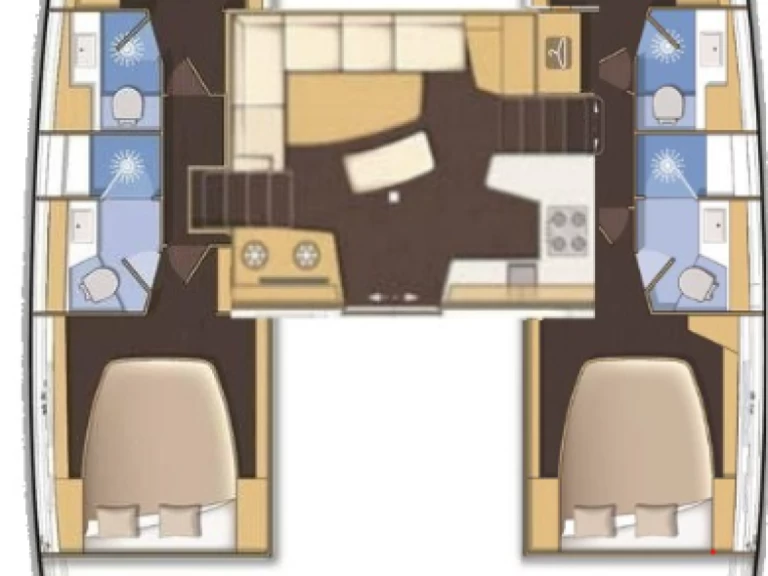 Hire a Lagoon Lagoon 42 Propriano