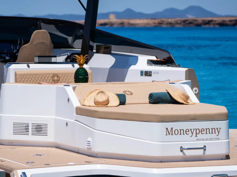 House of Hütter  Moneypenny charter bareboat or skippered in  Ibiza Town