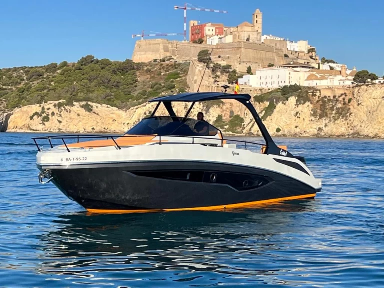 FIM 340 REGINA charter bareboat or skippered in  Ibiza Town
