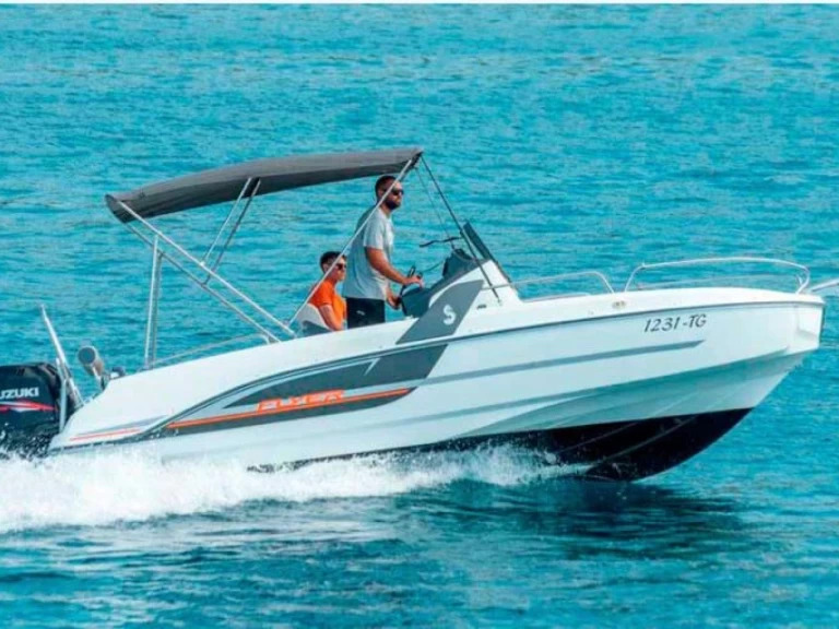 Bénéteau Flyer 6.6 SPACEdeck charter bareboat or skippered in  Trogir