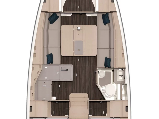 Dufour Dufour 37 charter bareboat or skippered in  Alimos