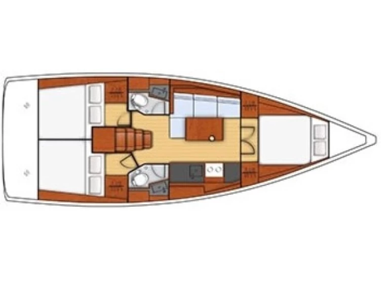 Hire a Bénéteau Oceanis 38.1 Lefkáda