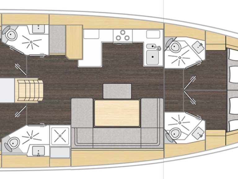 Bavaria Bavaria C46 charter bareboat or skippered in  Fethiye