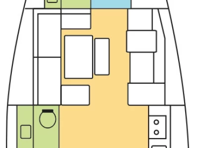 Hire Sailboat Dufour with a boat licence