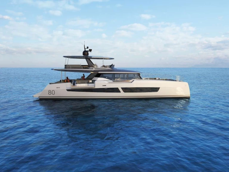 Yacht charter Athens - Fountaine Pajot CHRISTAL MIO 80  on SamBoat