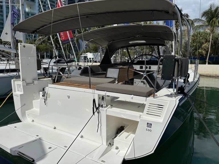 Dufour Dufour 530 charter bareboat or skippered in  Road Town