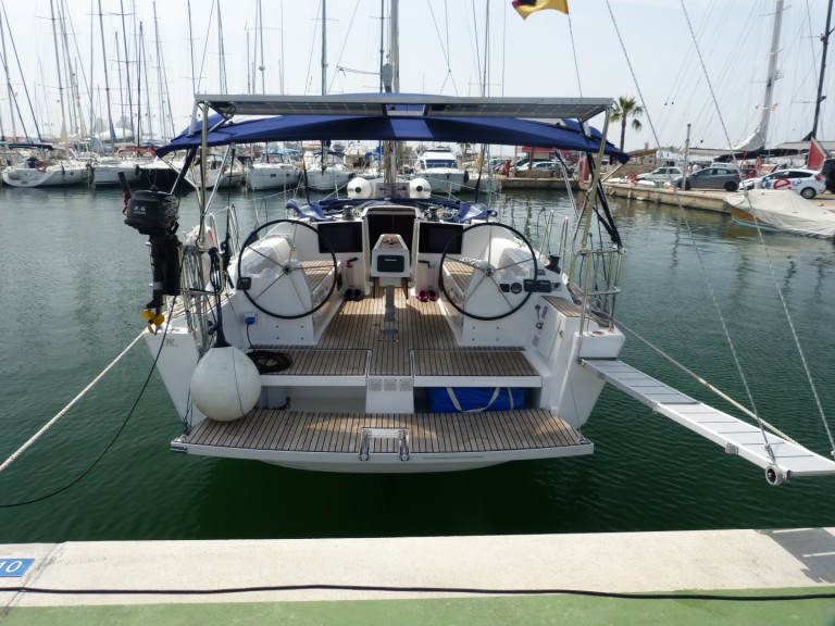 Dufour Dufour 382 Grand Large charter bareboat or skippered in  Palma de Mallorca