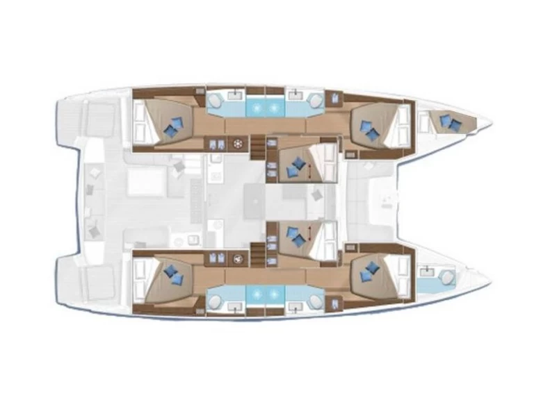 Hire Catamaran with or without skipper Lagoon Marmaris