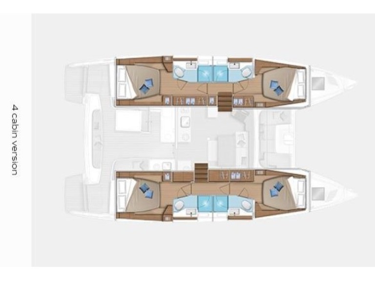 Yacht charter Fethiye - Lagoon Lagoon 46 on SamBoat