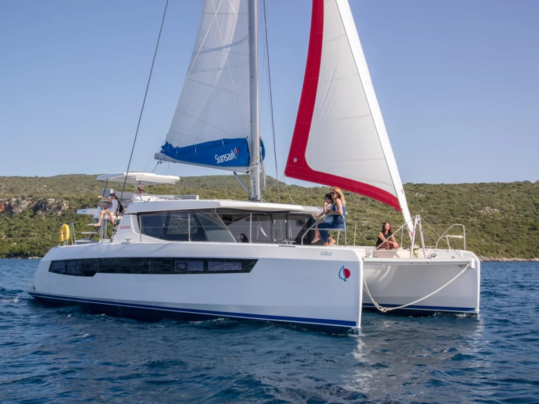Catamaran to hire Cannigione at the best price
