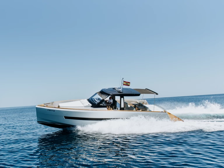 Yacht hire Ibiza Town cheap Fjord 44 Open