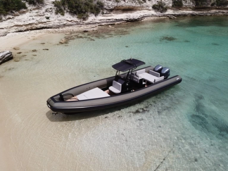Sea Water Phantom 300 charter bareboat or skippered in  Bonifacio