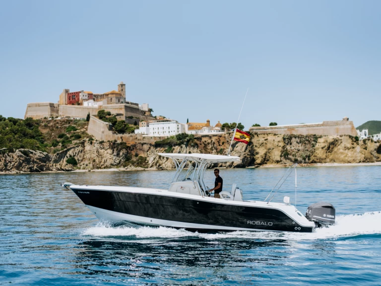 Robalo 300  charter bareboat or skippered in  Ibiza Town