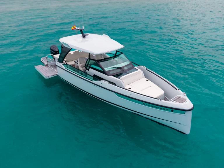 Saxdor Saxdor 320 GTO charter bareboat or skippered in  Ibiza Town