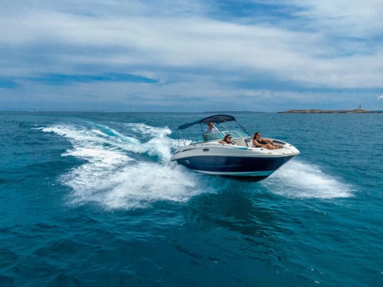 Sea Ray Sea Ray 260 charter bareboat or skippered in  Ibiza Town