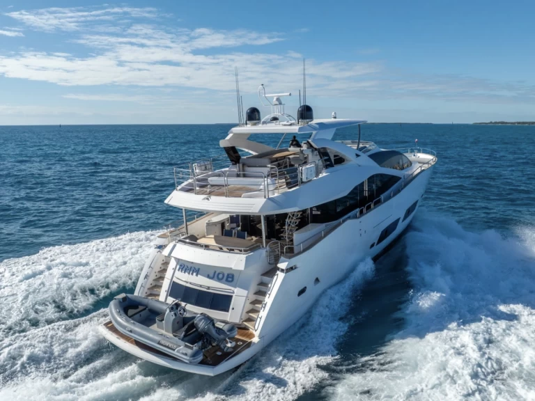 Hire a Sunseeker 96 South Miami Beach