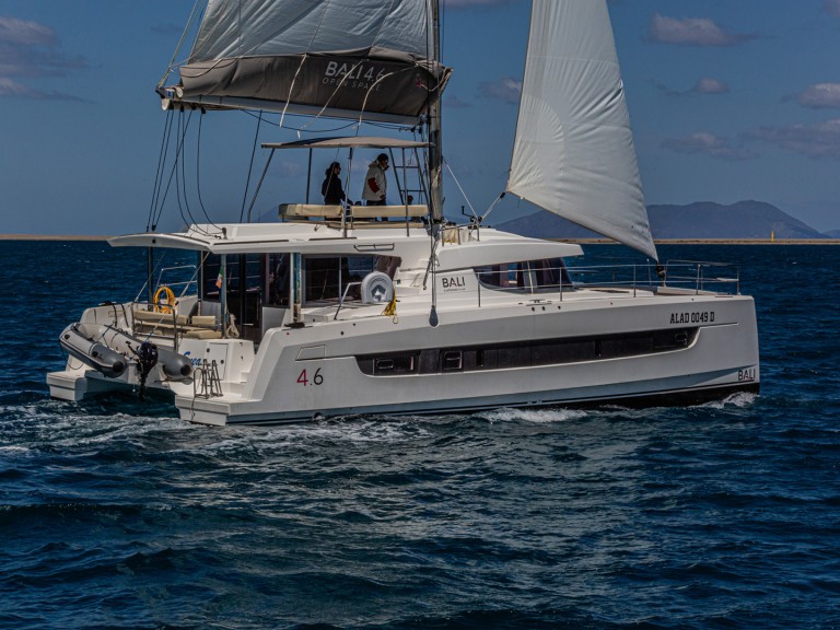 Bali Bali 4.6 charter bareboat or skippered in  Furnari