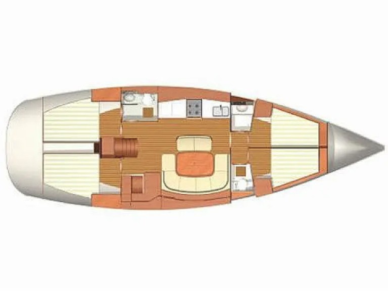 Sailboat hire in Kos - Dufour Dufour 455