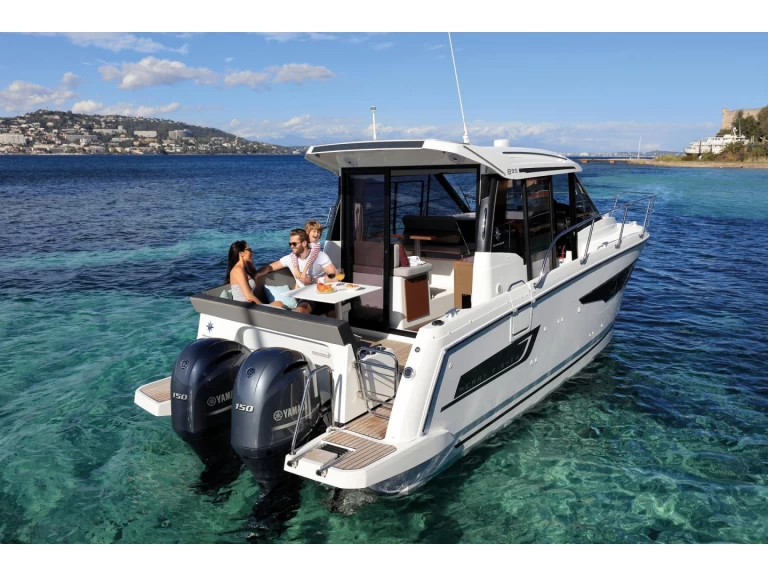 Jeanneau Merry Fisher 895 charter bareboat or skippered in  Bacoli