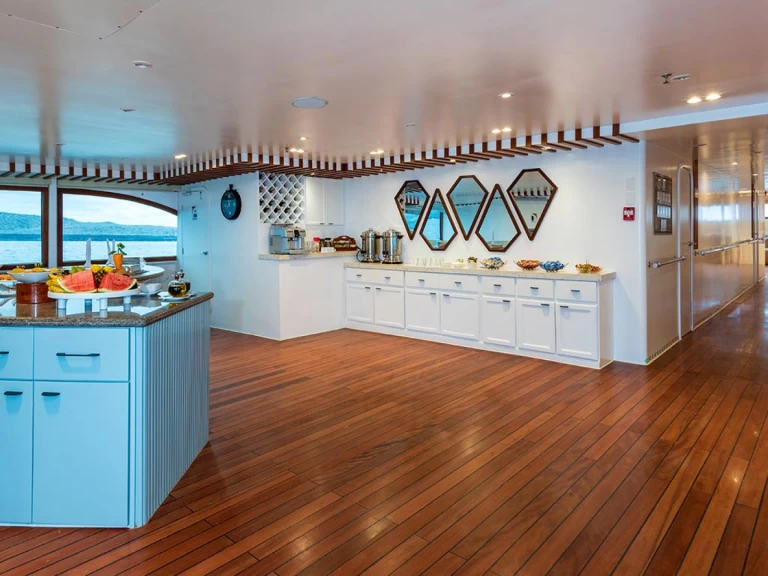  Power Cat - Ocean Spray charter bareboat or skippered in  Puerto Baquerizo Moreno