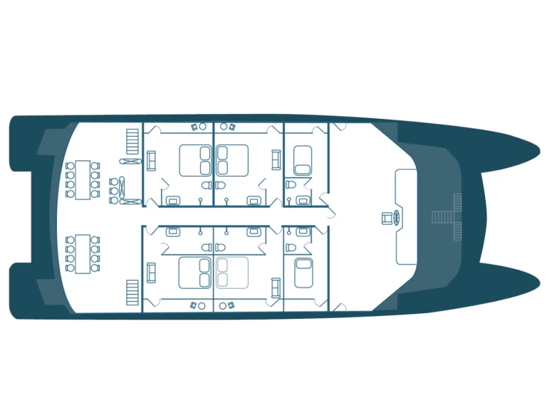 Yacht charter Puerto Baquerizo Moreno -  Power Cat - Ocean Spray on SamBoat