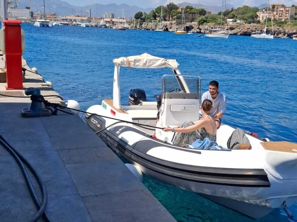 Hire RIB with or without skipper icon Palermo